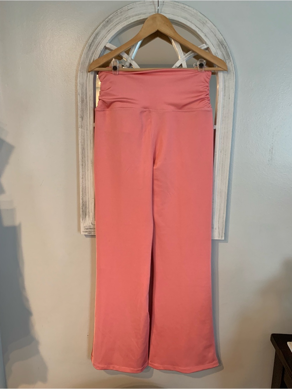 Free People Coral Wide-Leg Leggings